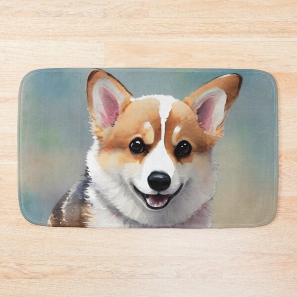 Item preview, Cute Corgi Puppy Art 2 designed and sold by cutiepeaupies.