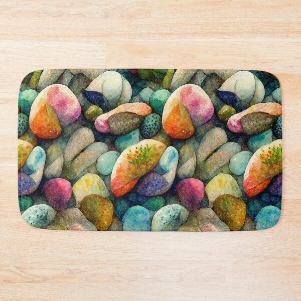 Item preview, Colorful pebbles (4/4) designed and sold by sabantha.