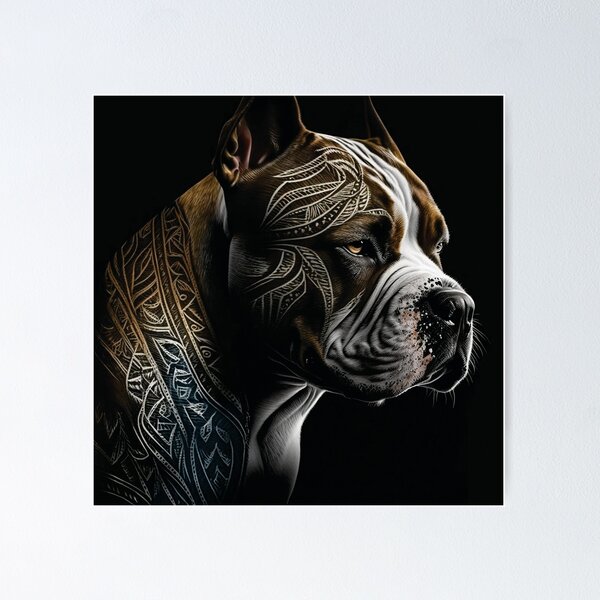 tatuajes tribales pitbull