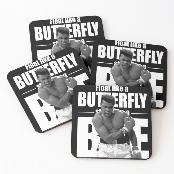 Item preview, Muhammad Ali Quote | Float Like A Butterfly designed and sold by BangferoStore20.