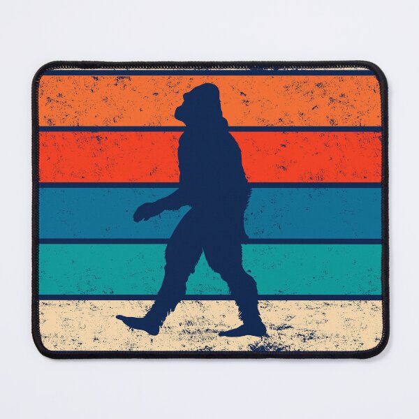 Item preview, Sasquatch Grunge Stripes - Retro Bigfoot designed and sold by AllisonDelDuca.