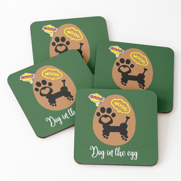 Item preview, dog in the egg designed and sold by STEKWAN.