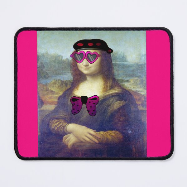 Item preview, Leonardo Da Vinci: Portrait of Mona Lisa (1503-1506)/ Altered to Mona Lisa undercover designed and sold by mturns57.
