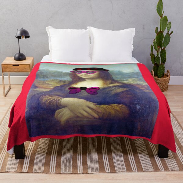 Item preview, Leonardo Da Vinci: Portrait of Mona Lisa (1503-1506)/ Altered to Mona Lisa undercover designed and sold by mturns57.