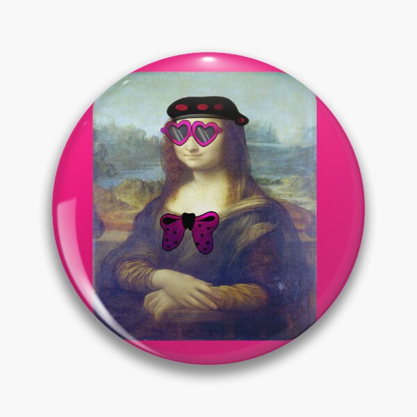 Item preview, Leonardo Da Vinci: Portrait of Mona Lisa (1503-1506)/ Altered to Mona Lisa undercover designed and sold by mturns57.