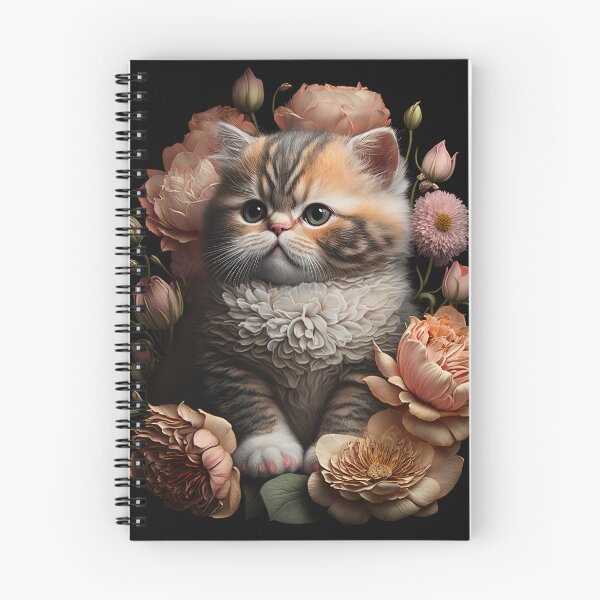 Item preview, Lovely cat (Kitten ) vintage flowers portrait frame 15 designed and sold by jetaiart.