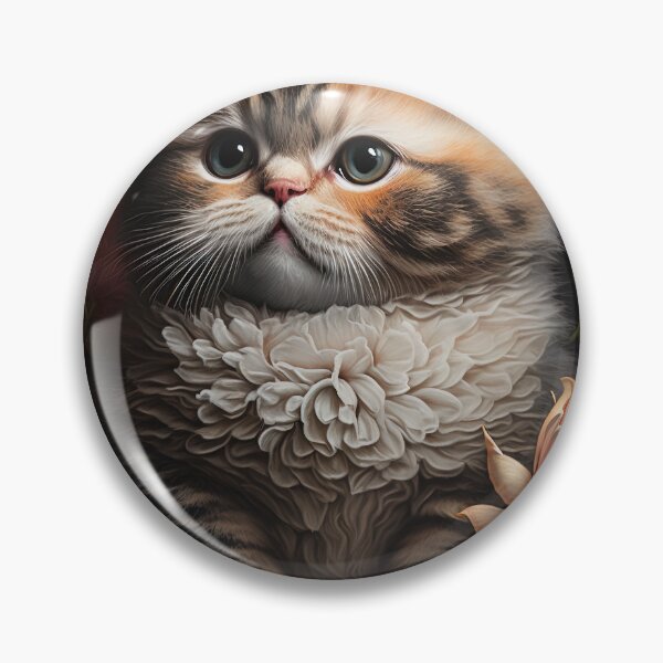 Item preview, Lovely cat (Kitten ) vintage flowers portrait frame 15 designed and sold by jetaiart.