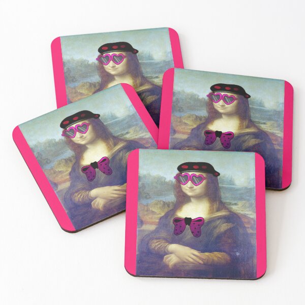 Item preview, Leonardo Da Vinci: Portrait of Mona Lisa (1503-1506)/ Altered to Mona Lisa undercover designed and sold by mturns57.
