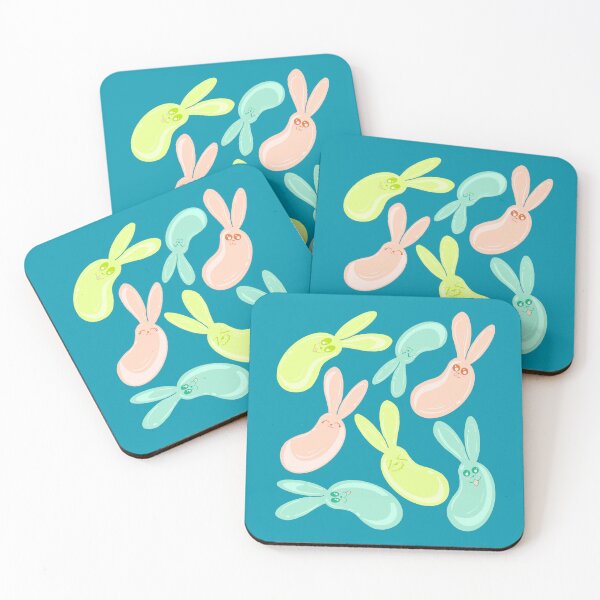 Item preview, Jelly Bean Bunny with background  designed and sold by missmann.