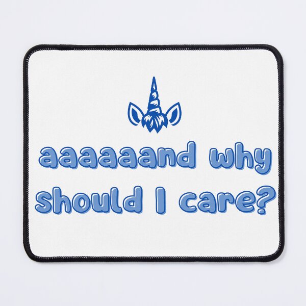 Item preview, And Why Should I Care designed and sold by CraftsbyKi.
