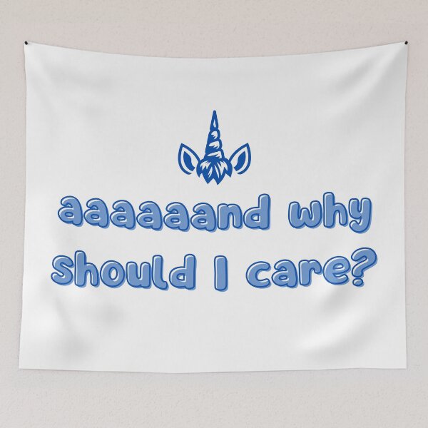 Item preview, And Why Should I Care  designed and sold by CraftsbyKi.