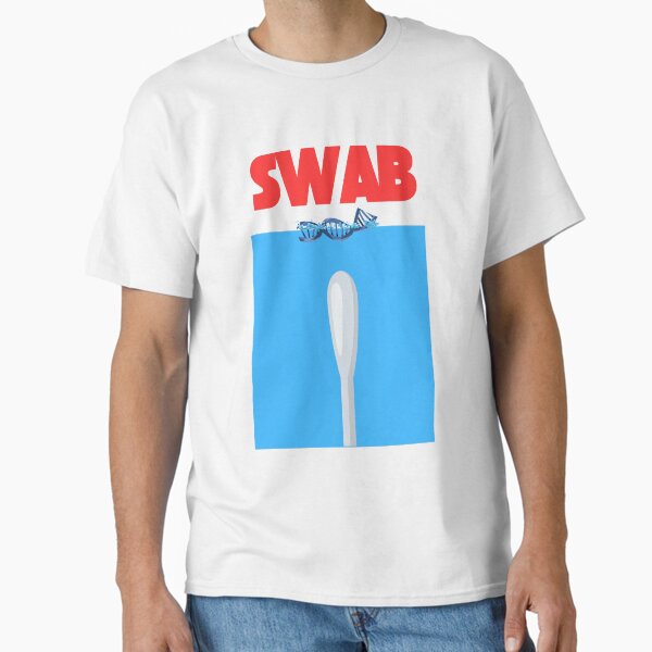 Item preview, Swab Forensics Movie Poster designed and sold by SceneOfTheCrime.
