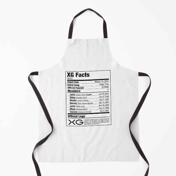 Item preview, XG Kpop Nutritional Facts designed and sold by skeletonvenus.