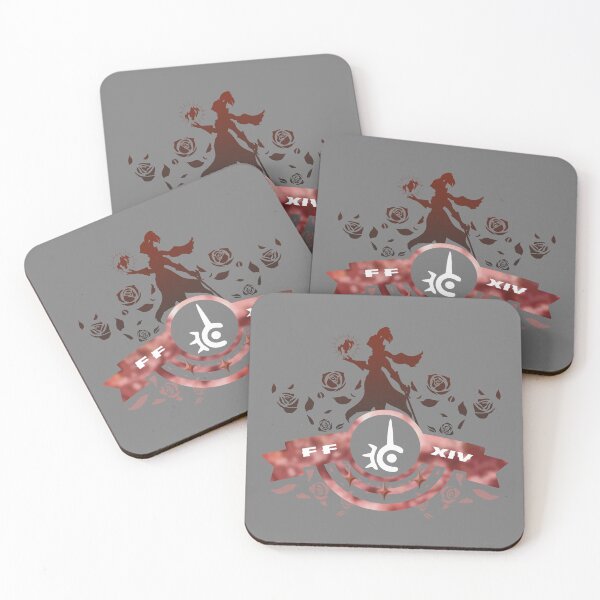 Item preview, FFXIV Red Mage - Resolution (Dark Red & White) designed and sold by Hyulia.