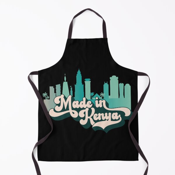 Item preview, Green Made in Kenya | Nairobi Skyline designed and sold by PearlMoonGrapes.