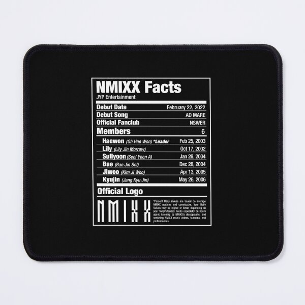 Item preview, NMIXX Nutritional Facts 2 designed and sold by skeletonvenus.
