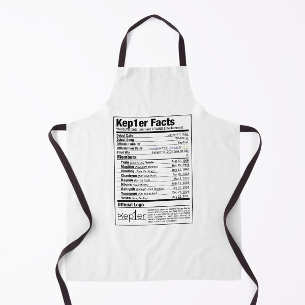 Item preview, Kep1er Kpop Nutritional Facts designed and sold by skeletonvenus.