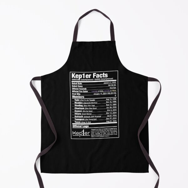 Item preview, Kep1er Kpop Nutritional Facts 2 designed and sold by skeletonvenus.