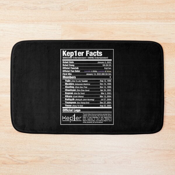 Item preview, Kep1er Kpop Nutritional Facts 2 designed and sold by skeletonvenus.