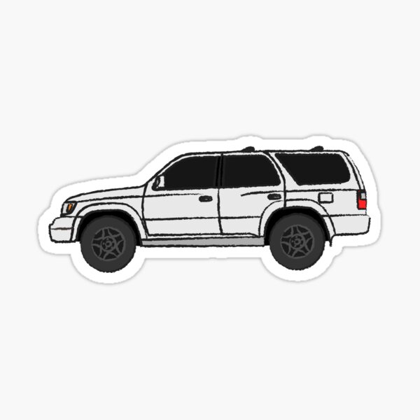 4runner Third generation (N180; 1995–2002) Sticker