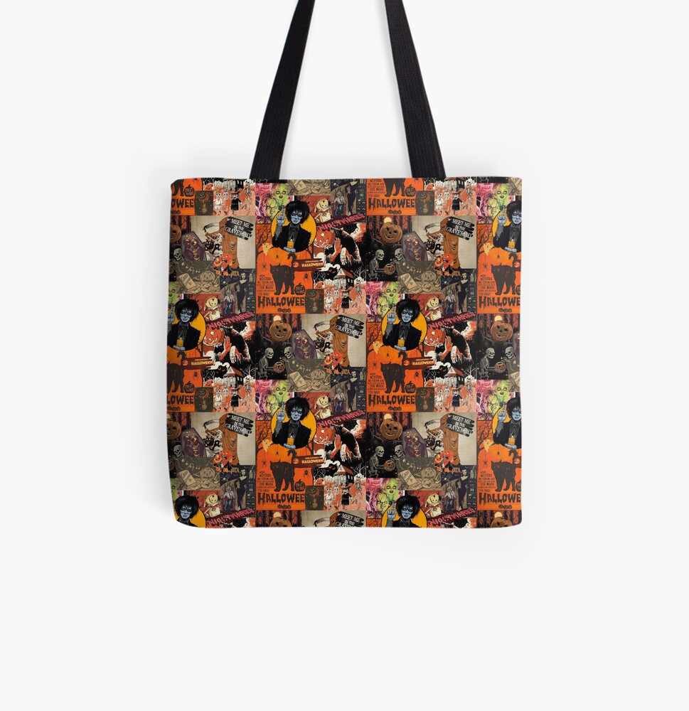 Cartoon Halloween Collage  iPhone Case