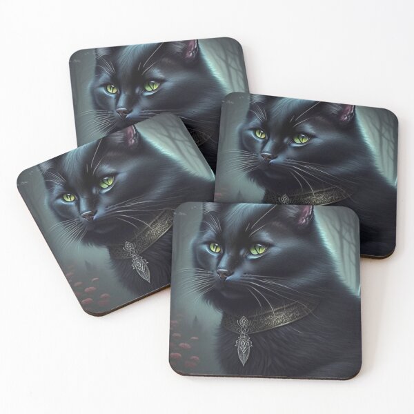 Item preview, Majestic Gothic Cat designed and sold by BiancaDPetals.