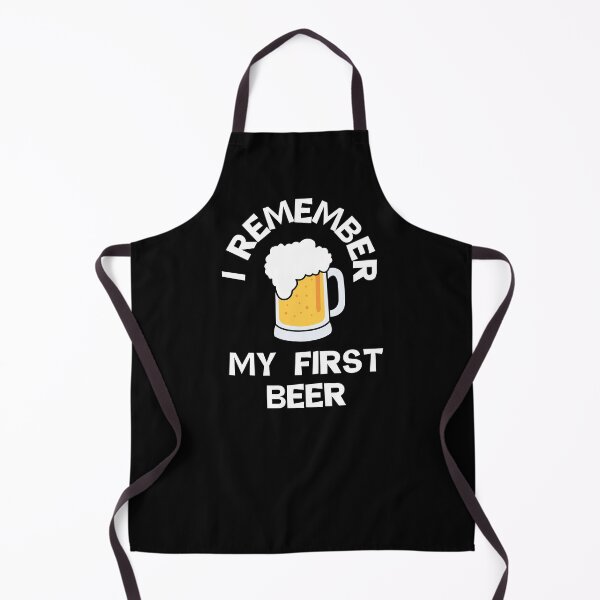 Item preview, I Remember My First Beer - Step Brothers Quote designed and sold by barrelroll909.