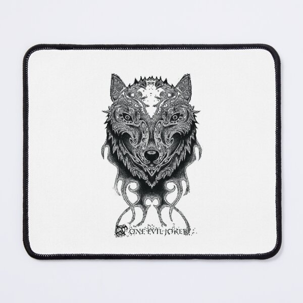 Item preview, tribal wolf white designed and sold by One-Evil-Joker.