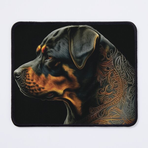 Item preview, Rottweiler Tribal Style designed and sold by HookedOnDogz.