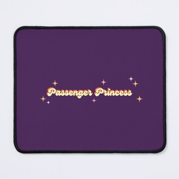 Item preview, Passenger Princess Retro Style Car Mirror Sticker, Rear View Mirror Sticker, Car Decal Sticker, Affirmation Car Decal Sticker designed and sold by ZingAndPep.