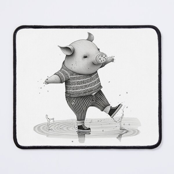 Item preview, Ropa de cerdo Ropa Cerdo joven Estilo humano ¡Vamos a bailar! designed and sold by MaxEXP.