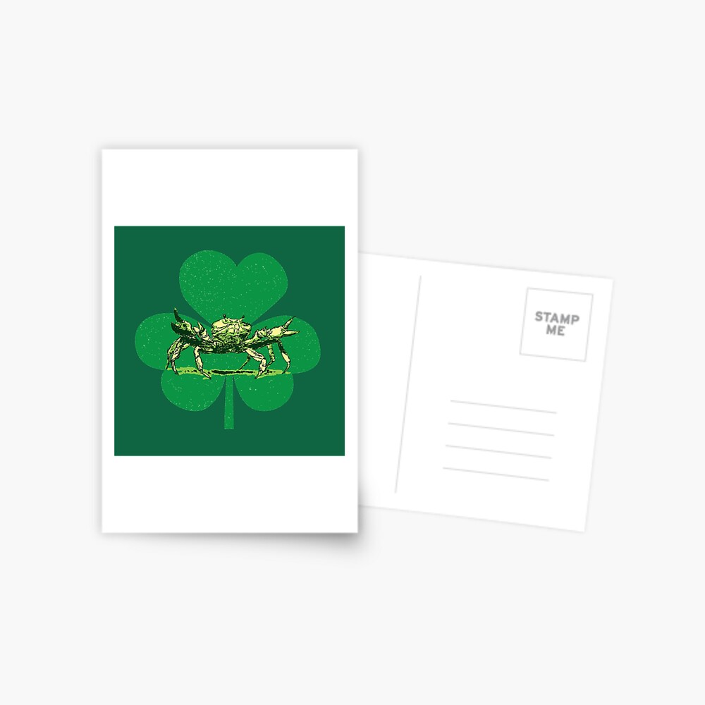 A Pinch o' Green Postcard