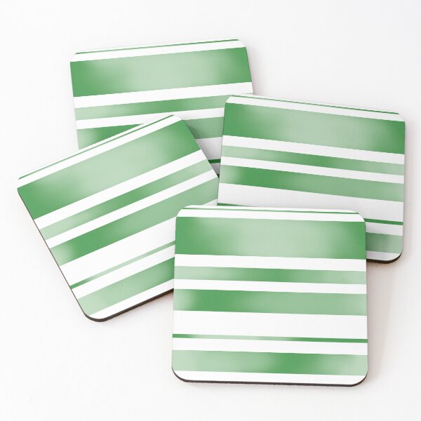 Item preview, Green Watercolour Stripes designed and sold by Victoria Lehnard.