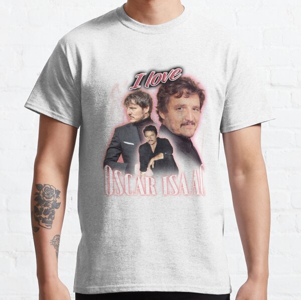 I Love Oscar Isaac Pedro Pascal Cursed Fan Collage Classic T-Shirt