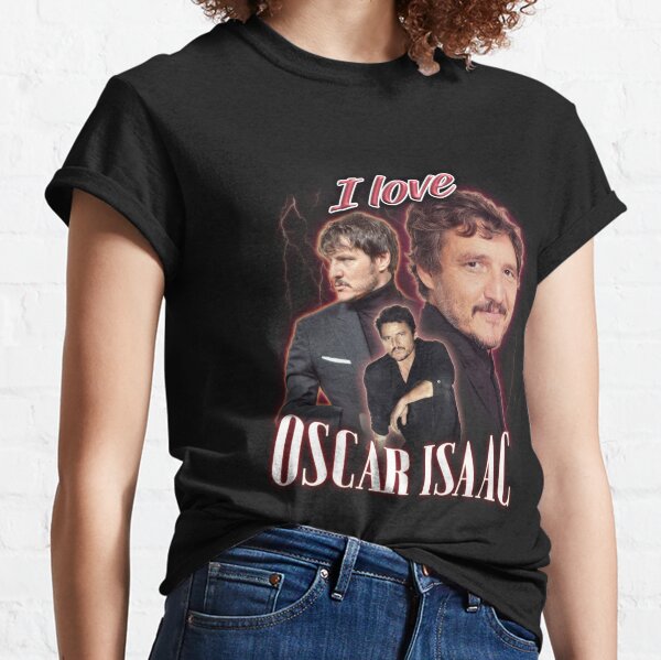 I Love Oscar Isaac Pedro Pascal Cursed Fan Collage Classic T-Shirt