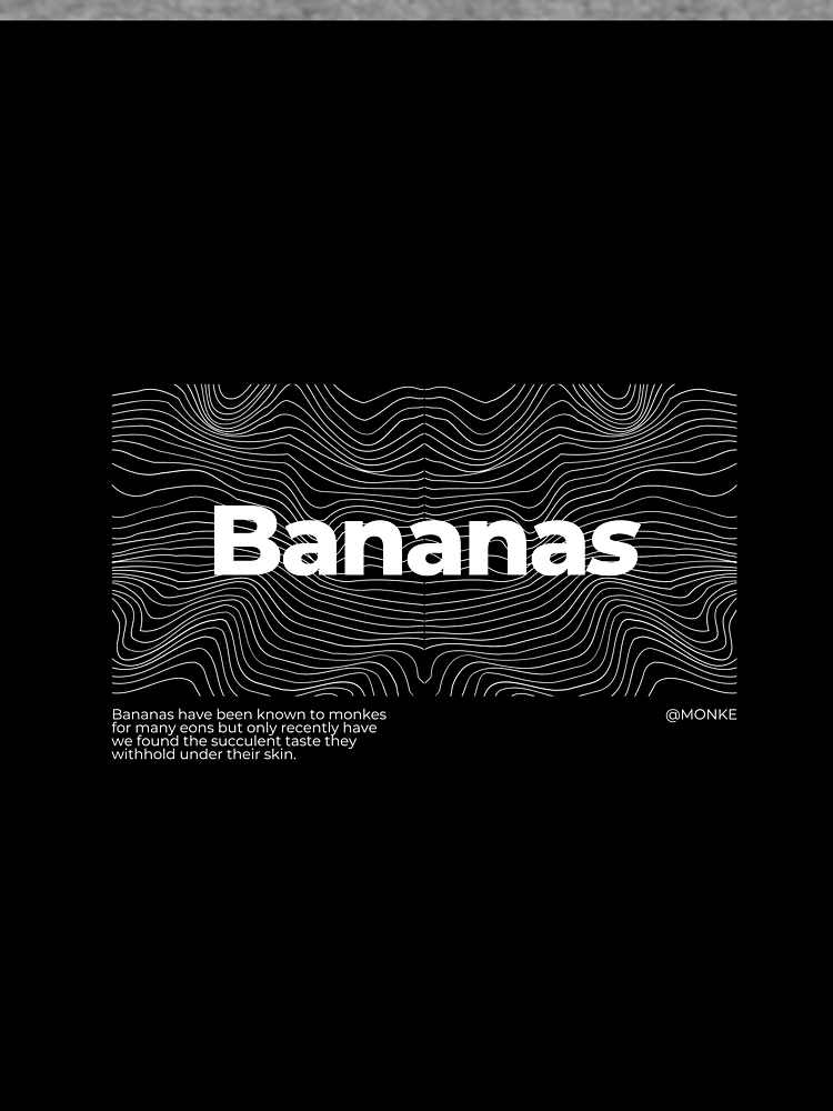 Thumbnail 6 of 6, Lightweight Sweatshirt, Bananas designed and sold by PyroPython.