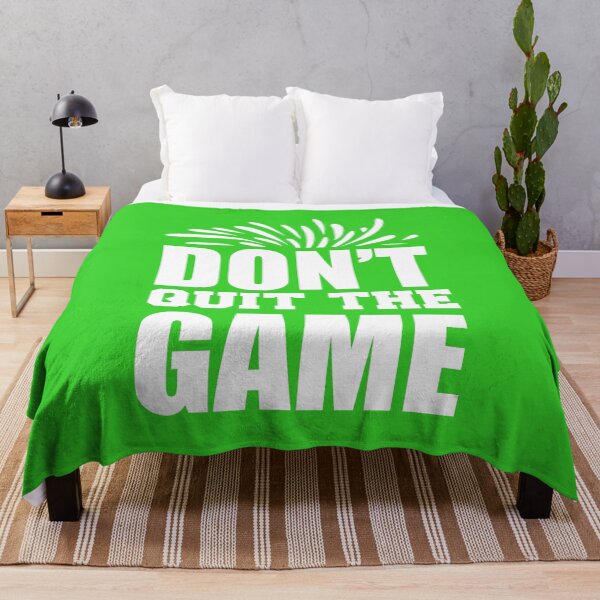 Item preview, DON'T QUIT THE GAME designed and sold by SticerOcean.