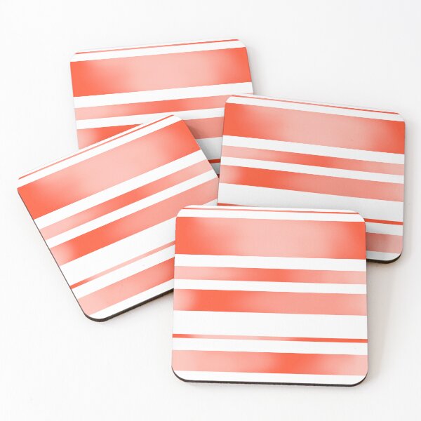 Item preview, Red Watercolour Stripes designed and sold by Victoria Lehnard.