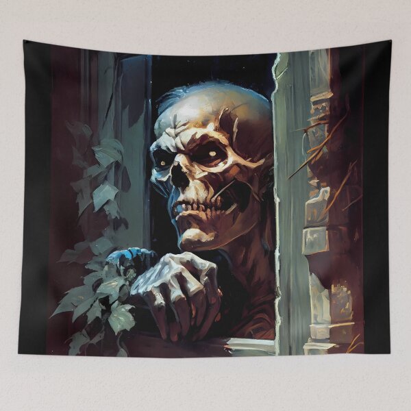 Item preview, Skeletons Just Wanna Play - Peek-a-Boo Skeleton designed and sold by ZickDezine.