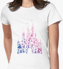 Character Castle Inspired Silhouette Women's Fitted T-Shirt
