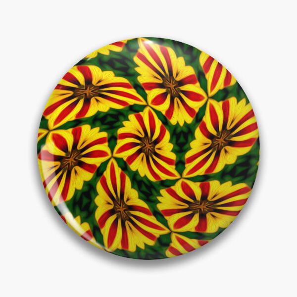 Item preview, Orange Gazania Pattern designed and sold by Patternflower.