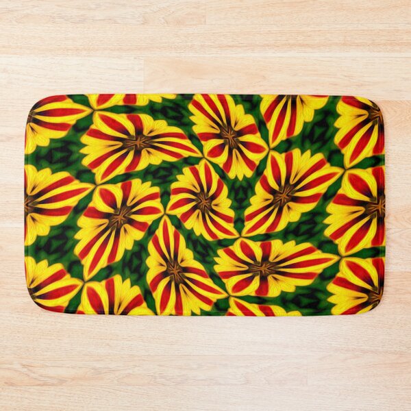 Item preview, Orange Gazania Pattern designed and sold by Patternflower.