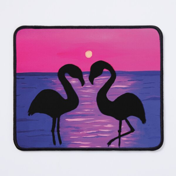 Item preview, Flamingo Silhouette Sunset designed and sold by KayleeRoseArt.