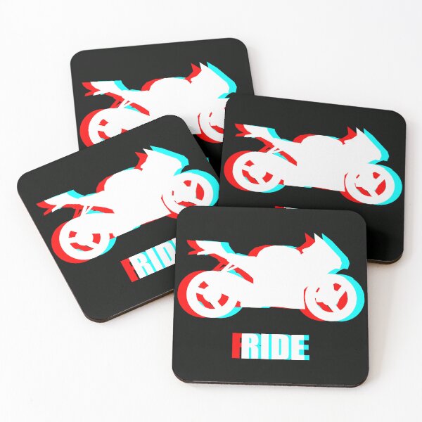 Item preview, RIDE BIKE GLITCH designed and sold by AlphaStore-Red.