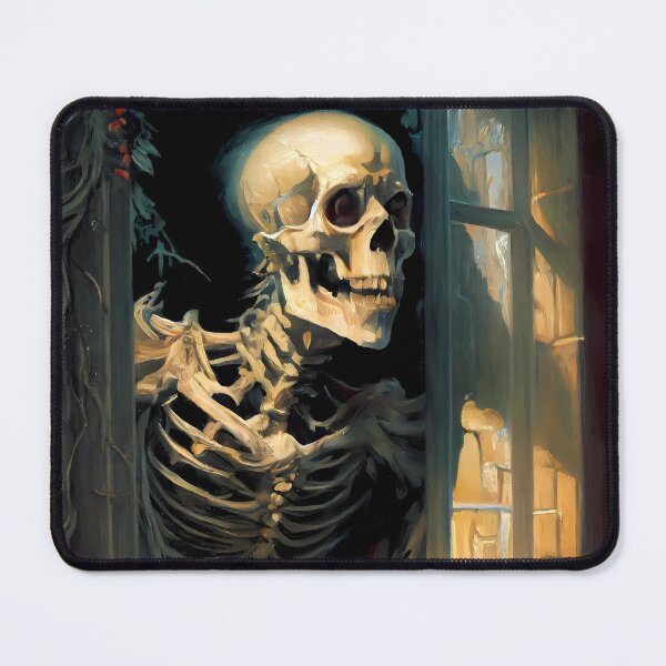 Item preview, Hey I Saw That - The Peeking Skeleton designed and sold by ZickDezine.