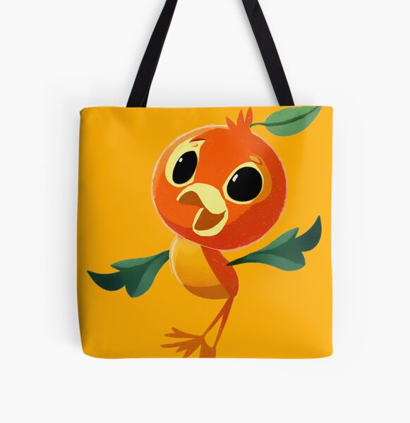 Orange bird tote bag, Disney inspired handbag, Disney inspired handbag, orange bird tote bag, classic orange buy bird handbag