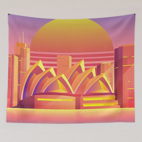 Item preview, Sydney Vaporwave Aesthetic designed and sold by MaiZephyr.