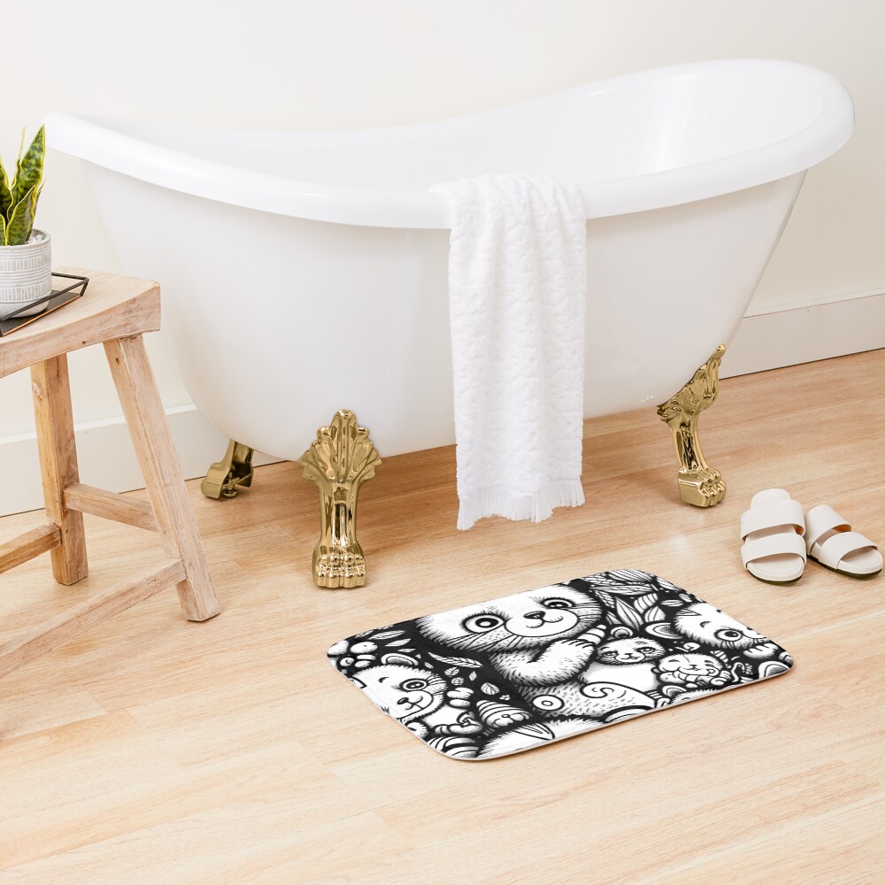 Item preview, Bath Mat designed and sold by MonkStudio.