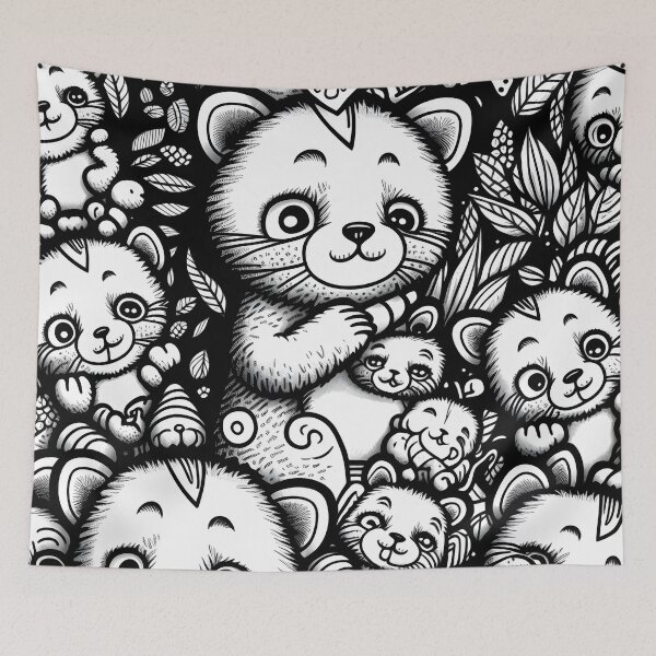Item preview, Cute Kitty Pattern designed and sold by MonkStudio.