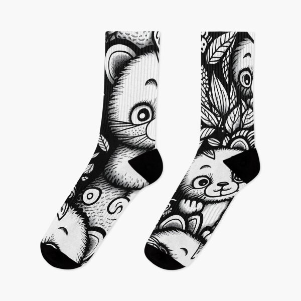 Item preview, Cute Kitty Pattern designed and sold by MonkStudio.